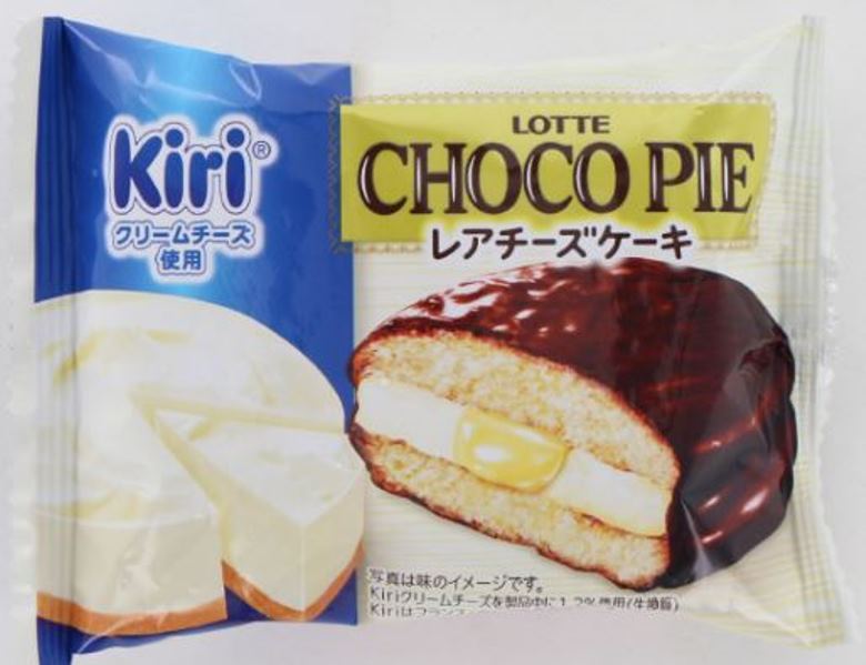 ロッテ　チョコパイレアチーズケーキ